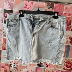 Mudd Mini Jean Skirt